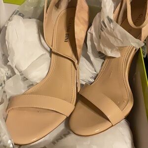 Gianvito Rossi Nude Heeled Sandals